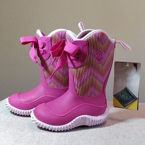 The Original Muck Boot Girl's Halo Pink Ch…